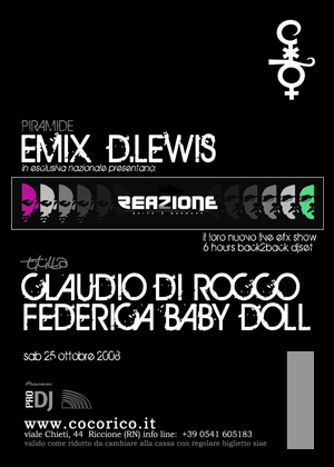 Reazione @ Cocoric� - Riccione (RN) - 25/10/2008