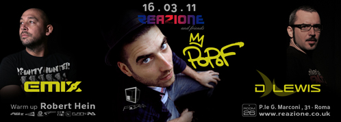 Reazione @ Room 26 - Roma - 16/03/2011